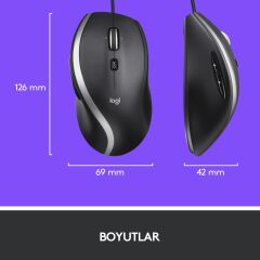 Logitech M500s 910-005784 Kablolu Optik Mouse