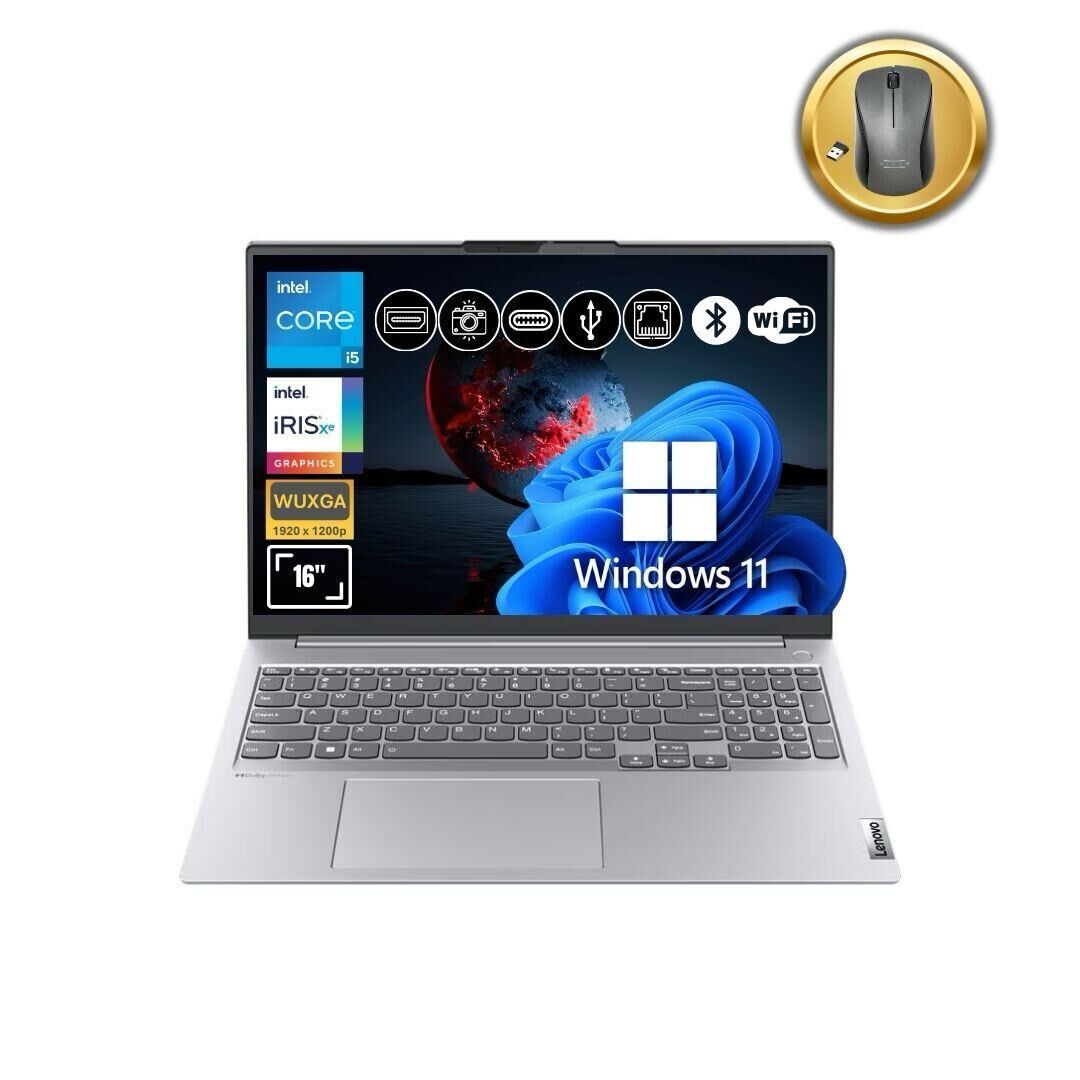 Lenovo Thinkbook G4| i5-1235U 8GB Ram 512GB SSD| Win11Pro 16'' WUXGA| 21CY006FTR ATL21 Notebook+Mouse